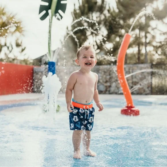 GAP Swim Baby Gap Disney Mickey Mouse Swim Trunks 62 Months